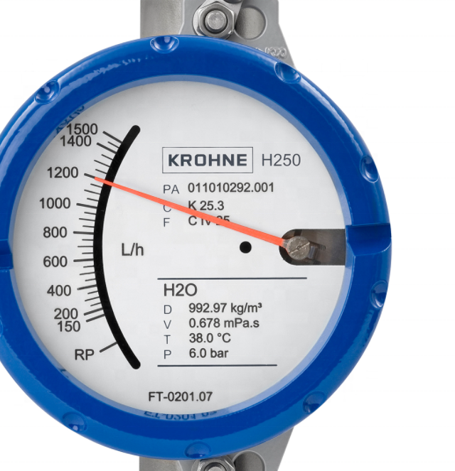 H250 с индикатором M40, расходомер Krohne