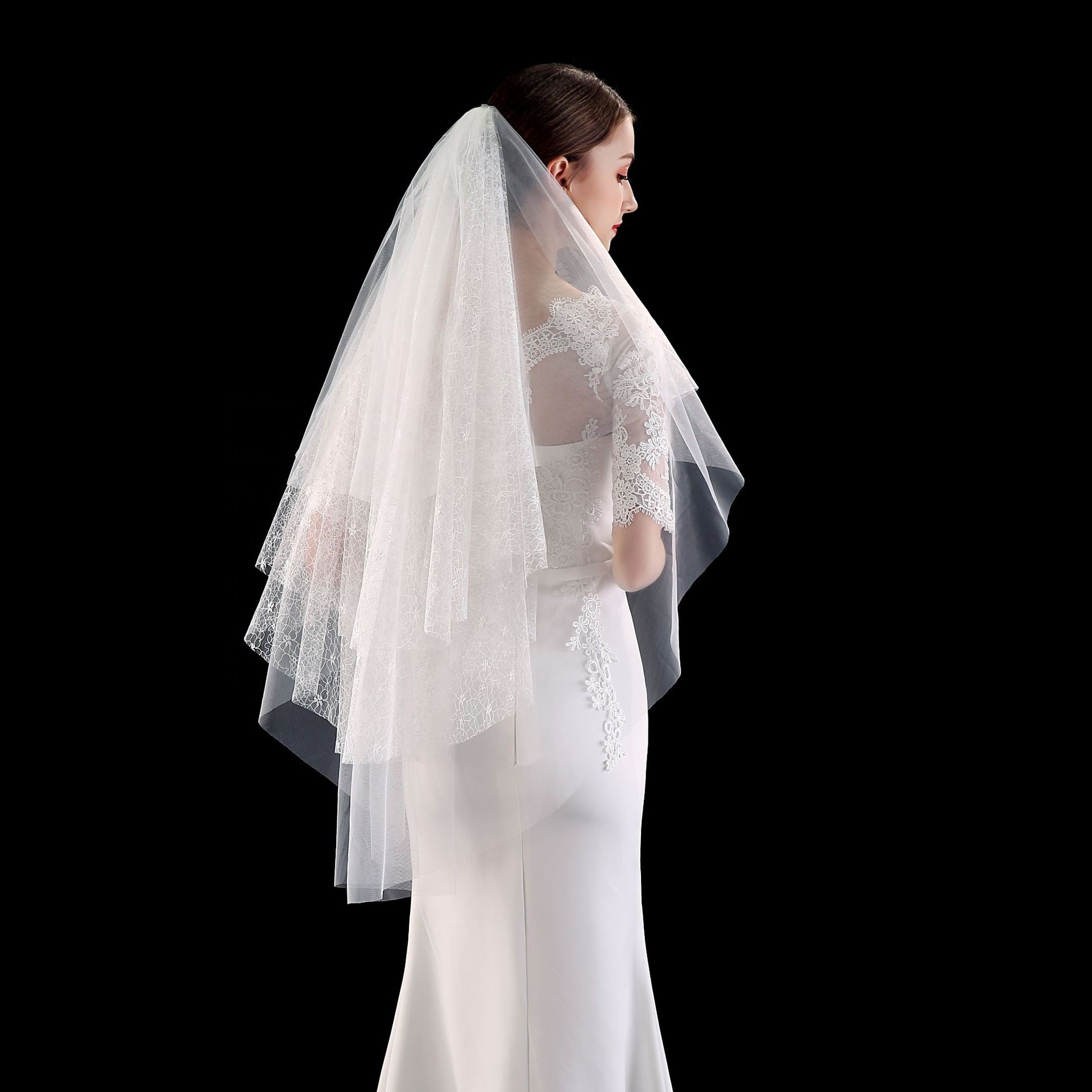 cheerfeel VE399 Bridal Veil | Bachelorette Party Decorations veils, Bride To Be Gift, Bridal Shower, Wedding