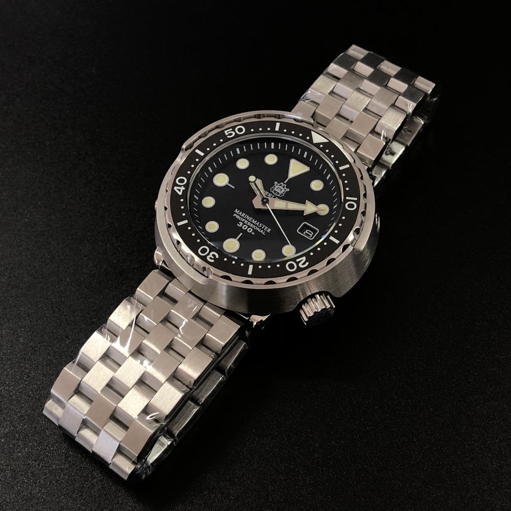 In Stock! SD1975 Japan Movement NH35 300M Waterproof Luxury Mens Diver Watch with SS bracelet