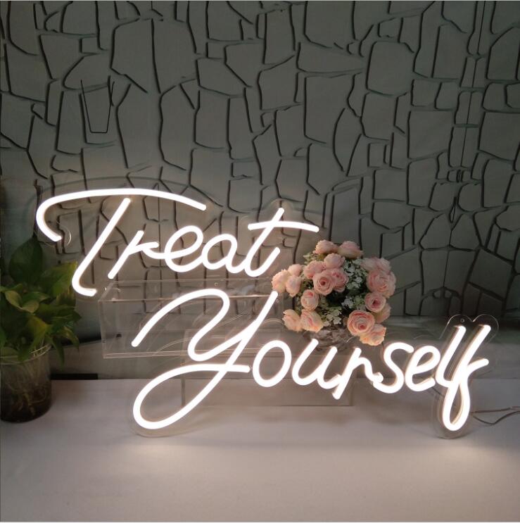 Drop Shipping Neon Letter Led Wall-mounted Neon Sign Lights Custom Design Any Color And Font Manufacturer Factory