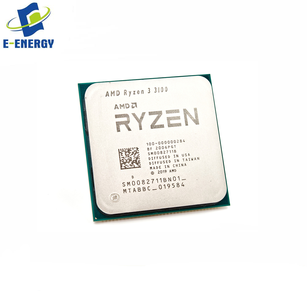 AMD 3 3100 100-000000284 4 ядерный ПК процессор