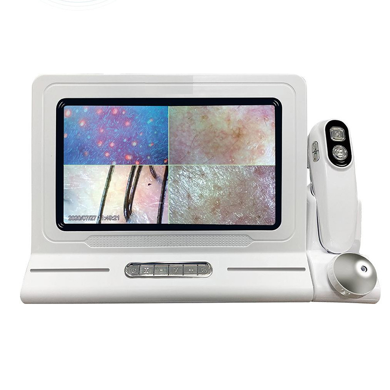 Hd Trispectral детектор волосяного фолликула кожи головы, детектор кожи головы и волосяного анализатора