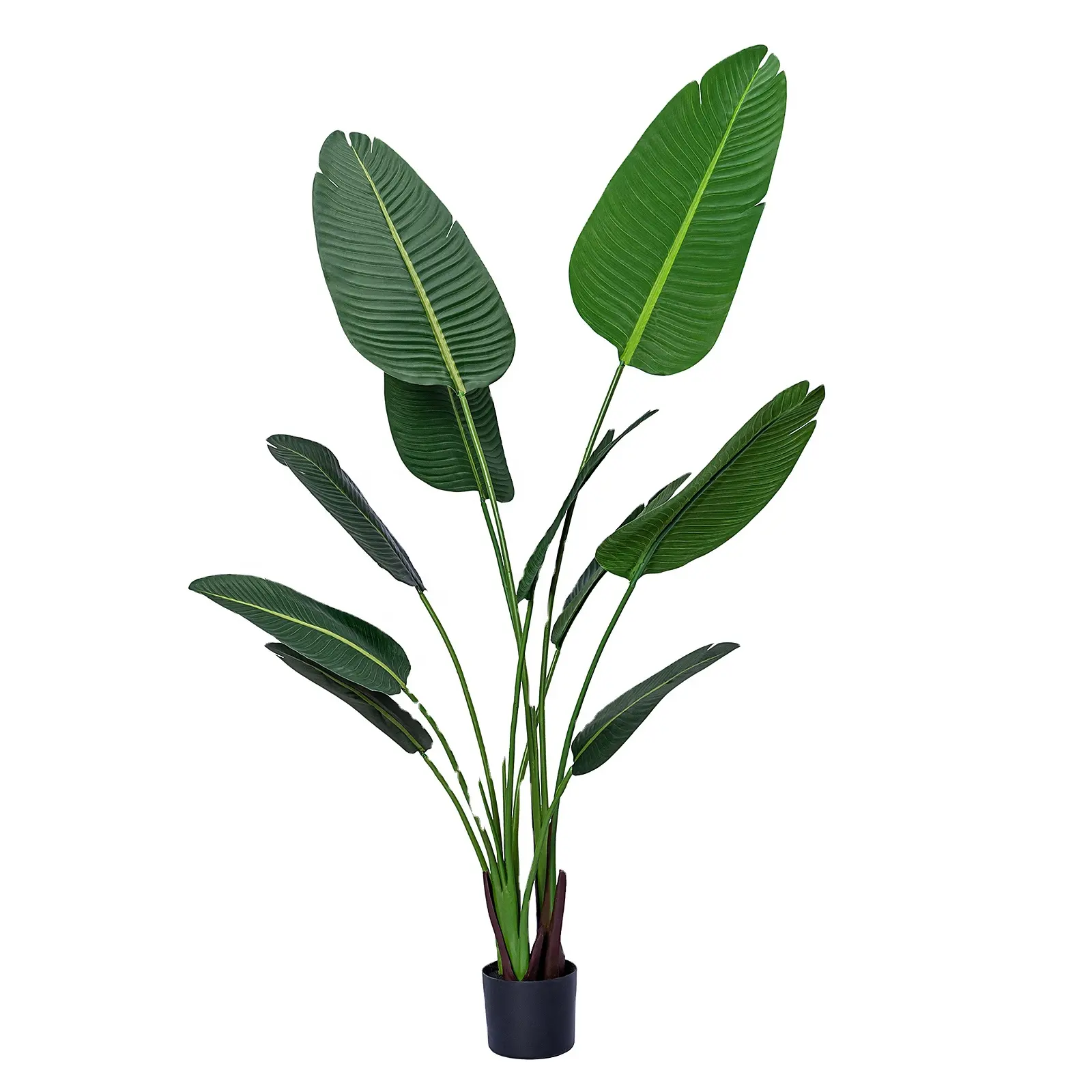 Artificial Deliciosa Plant Faux Tropical Plant Large Plant Artificial Indoor Decor for Porch Dinning Room Bedroom