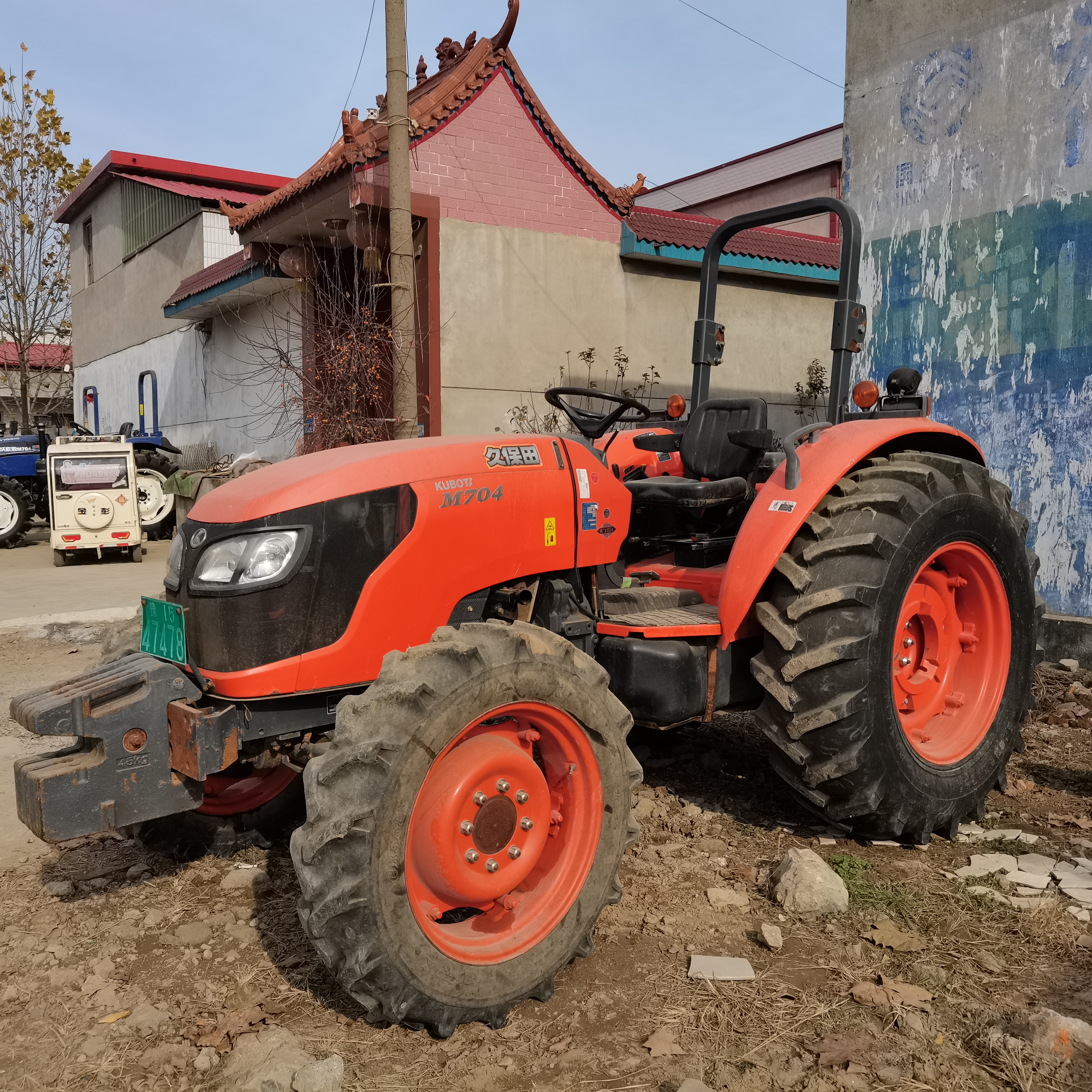 Б/у сельскохозяйственный импортный трактор Kubota, тракторы, изготовленные в Китае