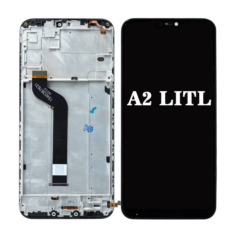Замененный ЖК-экран pantalla для xiaomi A2 lite redmi 6 PRO с рамкой