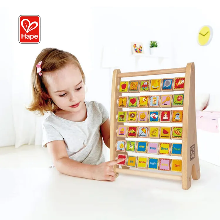 Hot sale fashional children newest kids wooden toys child abacus