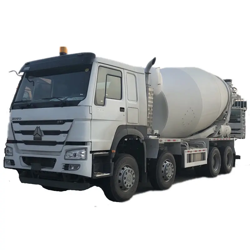 Бетономешалка большой емкости бренда SINOTRUK HOWO 8X4 371HP 14M3