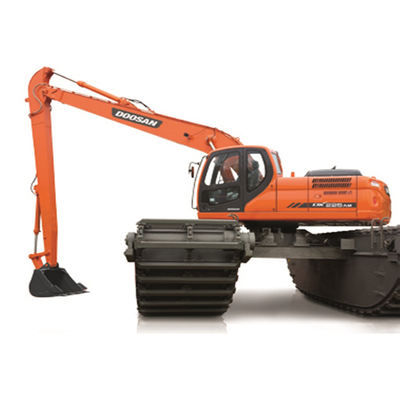 Новинка 90%, экскаватор-амфибия DOOSAN DX225 в хорошем состоянии
