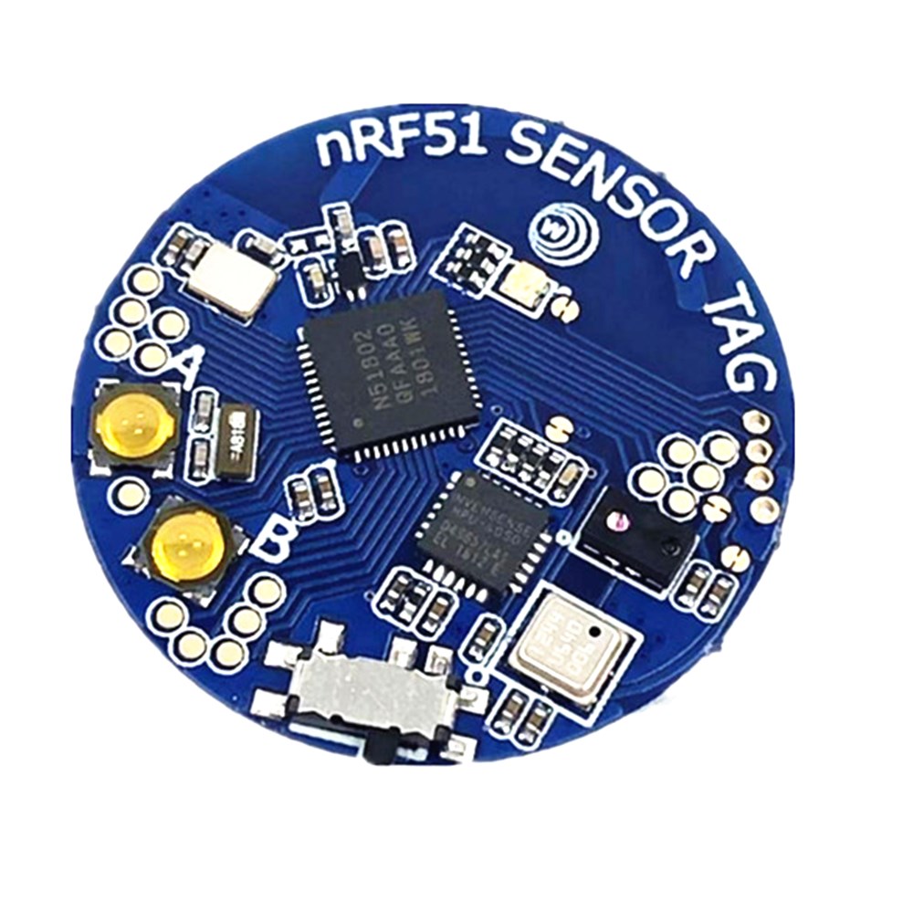 Модуль датчика температуры NRF51822 NRF51802 AP3216 Bluetooth 4,0 датчик давления воздуха акселерометр гироскоп окружающий свет