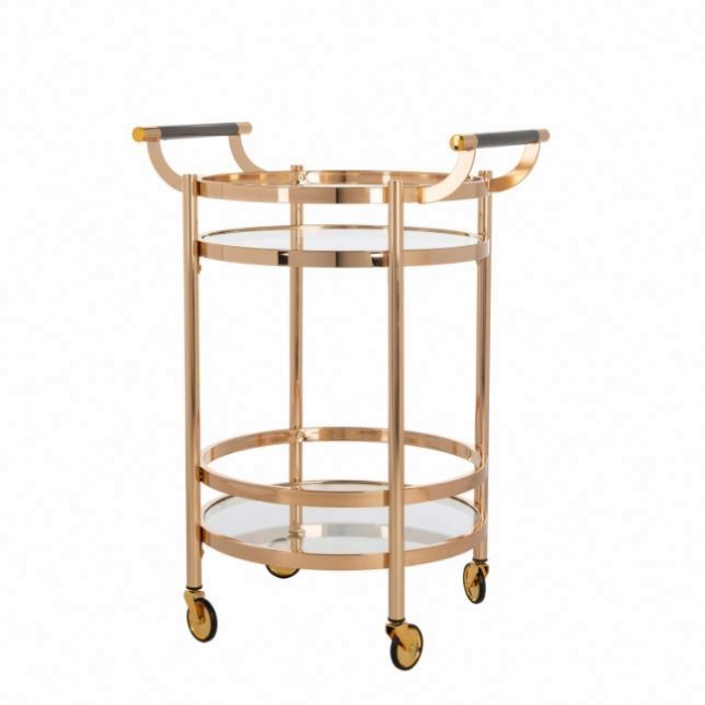 Hot Sell Metal Liquor Trolley Furniture Bar Cart food cart candy cart