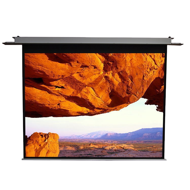 MGF 120 дюймов 16:9 Электрический проекционный экран скрытый в потолок Стиль Домашний кинотеатр моторизованные экраны