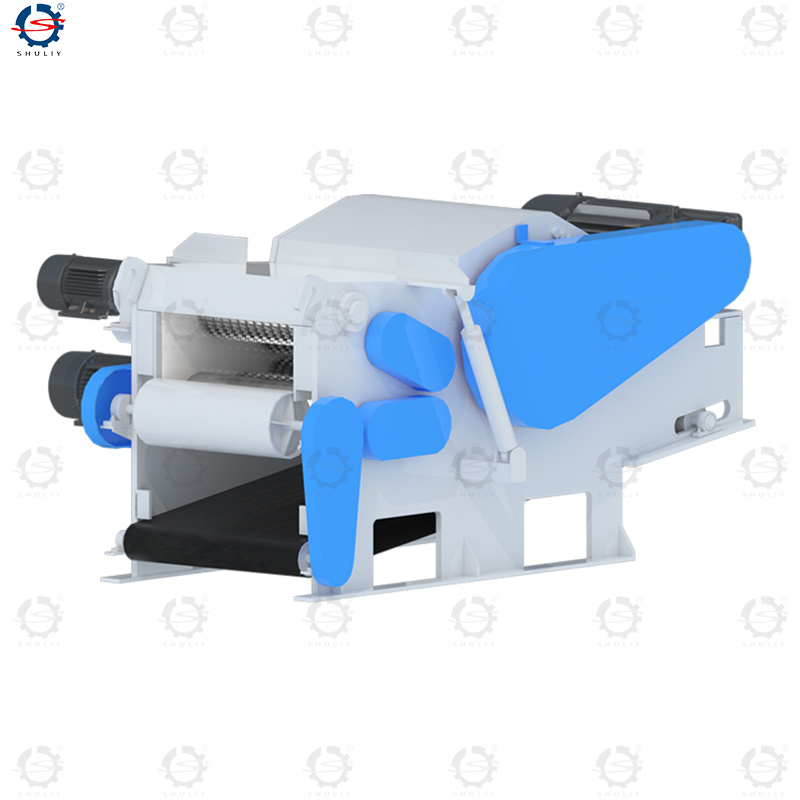 Wide used professional biomass drum wood chipper