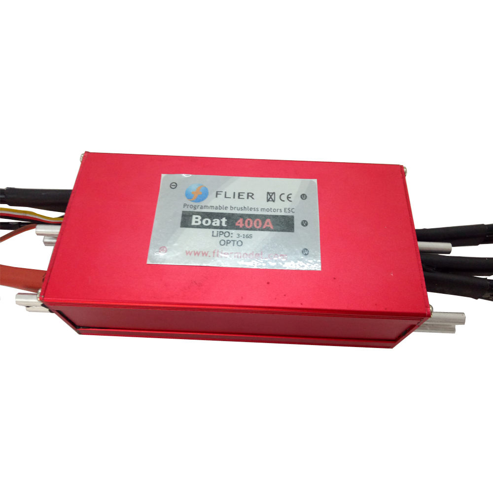 Новая Водонепроницаемая лодка ESC 400A 16S с водяным охлаждением + соединение USB к бесщеточному двигателю