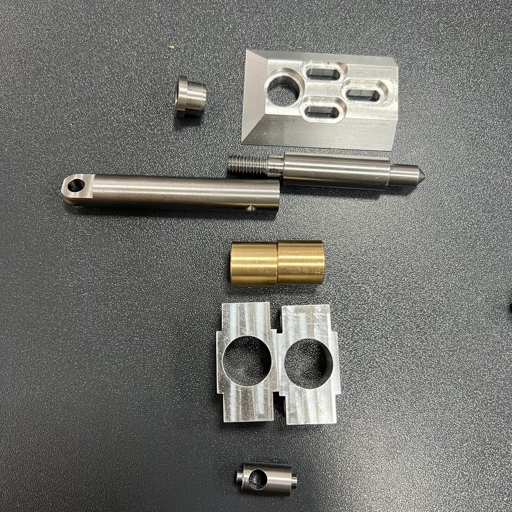 High quality customized Precision bearing fittings brass stainless steel machining service EDM wire cutting machine accessories