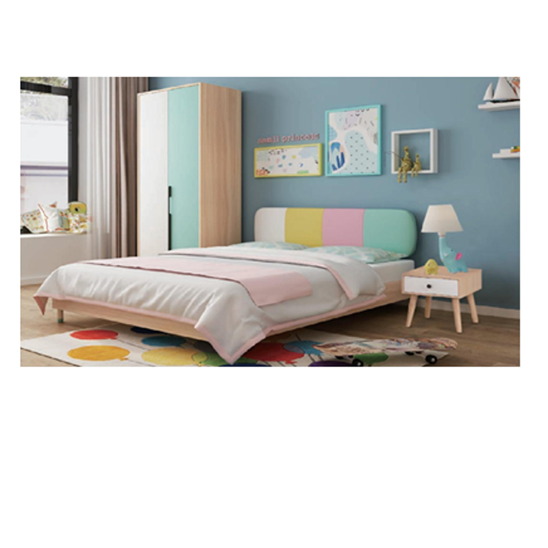 2021 Chinese Supplier Cheap Price Factory Price Antique Appearance wooden traditional bedroom set home furniture
