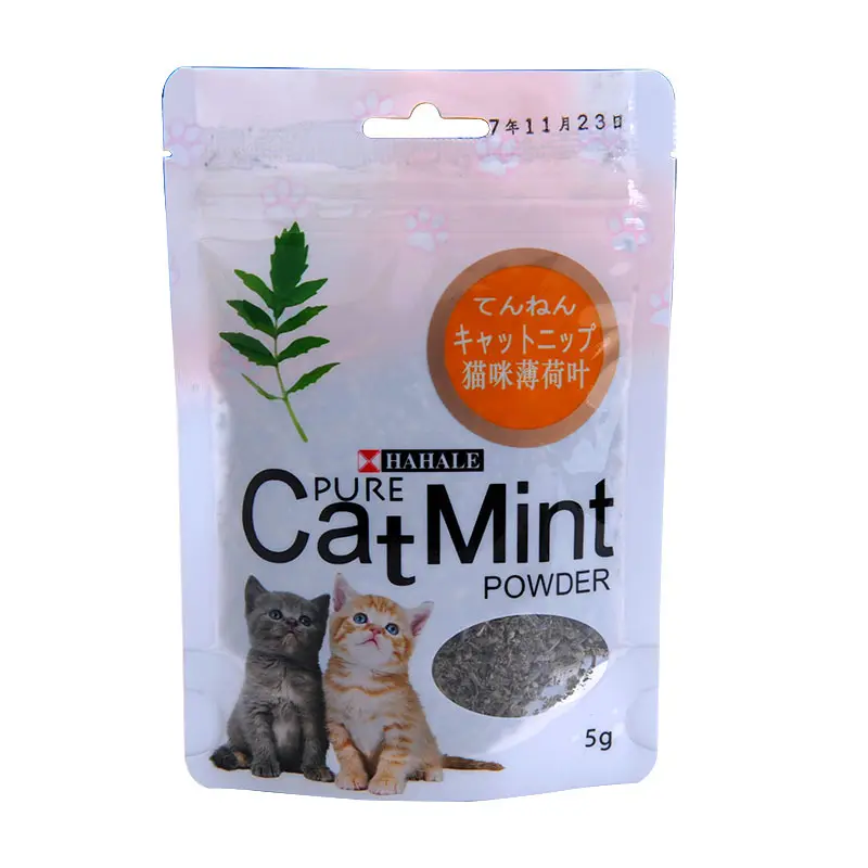 leaf powder pet cat snack tender leaf flower bud cat grass powder hairball cat MINT