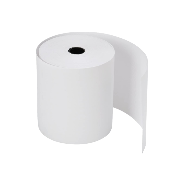 2 ply Thermal Paper Rolls White/Canary Carbonless Paper Post Paper Rolls BPA Free
