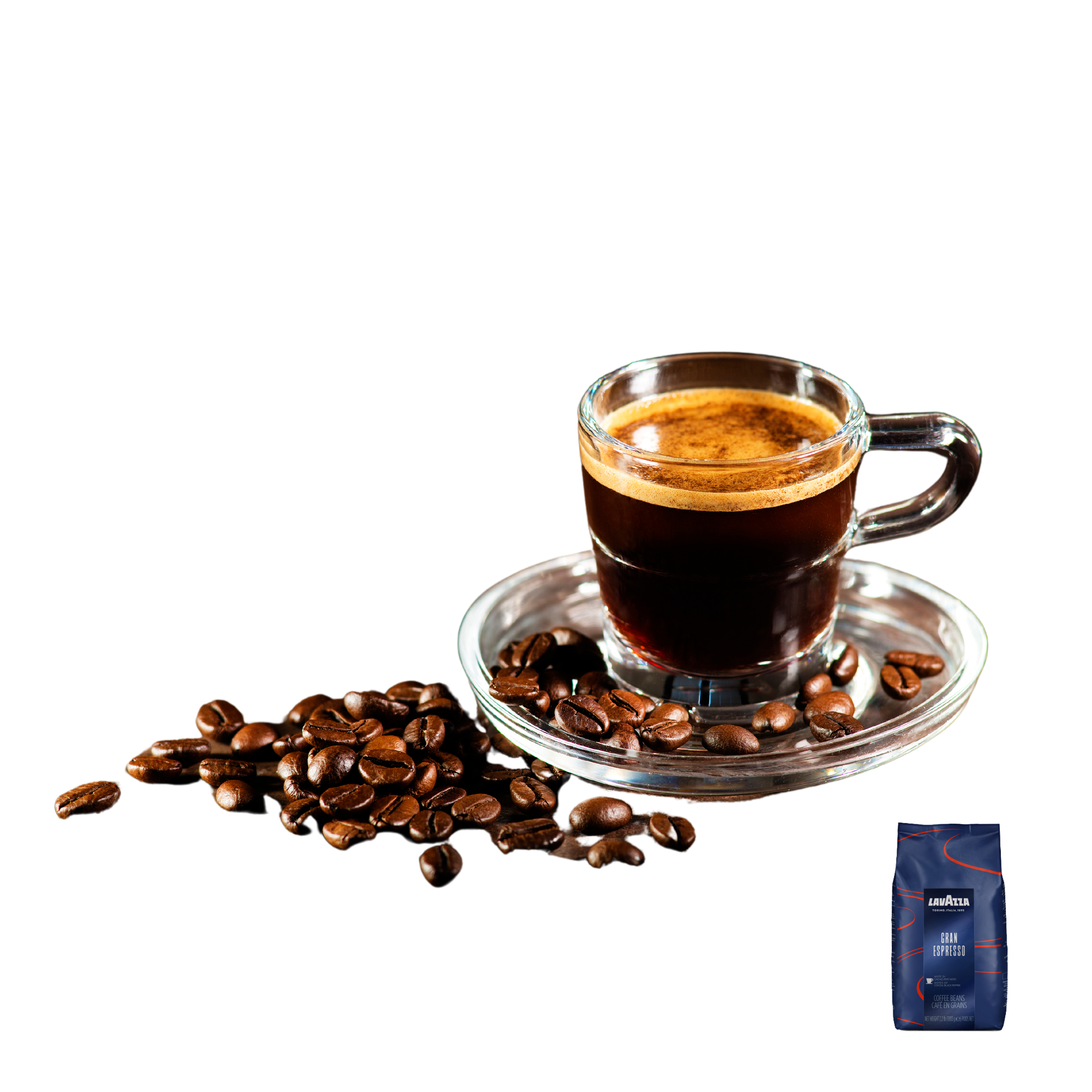 Hot Sale L A V A Z Z A Gran Espresso Coffee Beans Medium Bodied Arabica Packaged In Bag
