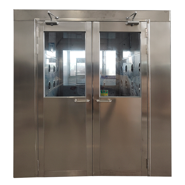 GMP Standard Single Manufacture Person industri Airshower Modular clean room air shower