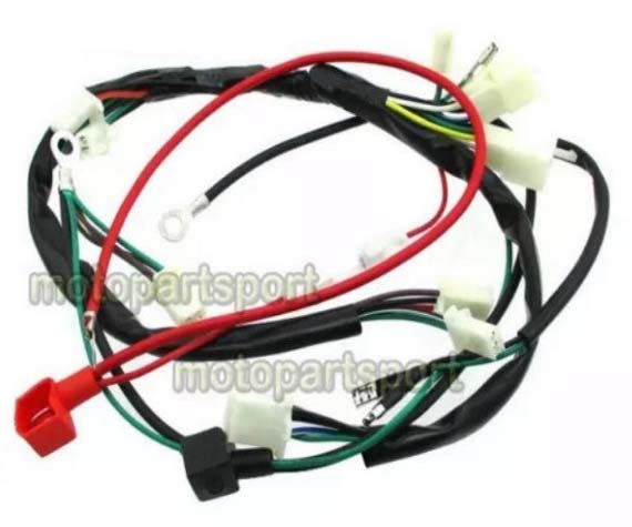 The harness for 190 cc Zongshen engine