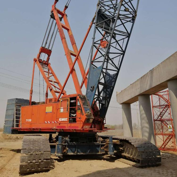 Новое поступление, б/у гусеничный кран KOBELCO 7150, гусеничный кран