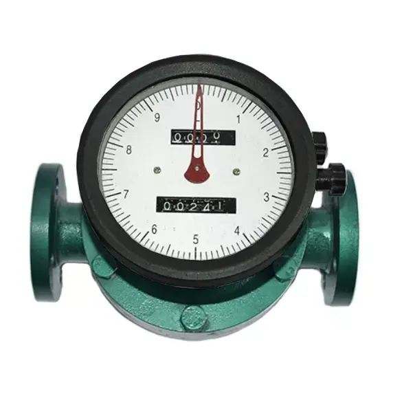 High Viscosity Liquid Oval Gear Flow Meter OGM-I Series Positive Displacement flow meter