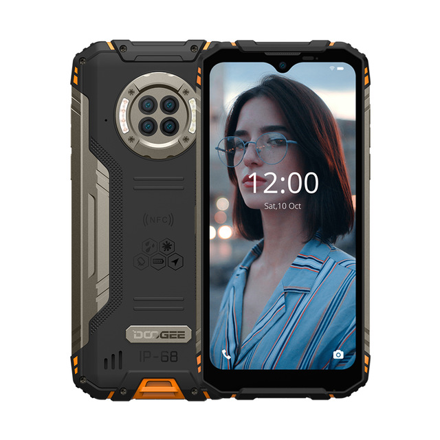 DOOGEE S96 Pro Водонепроницаемый прочный телефон 48MP Quad камера с инфракрасным прибором ночного видения Octa Core 8 ГБ + 128 ГБ 6350 мАч NFC 4g сотовый телефон