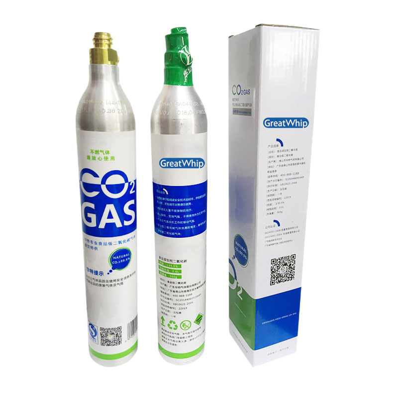 GrertWhip Sparking Water Cylinder Co2 Cylinder 0.6L