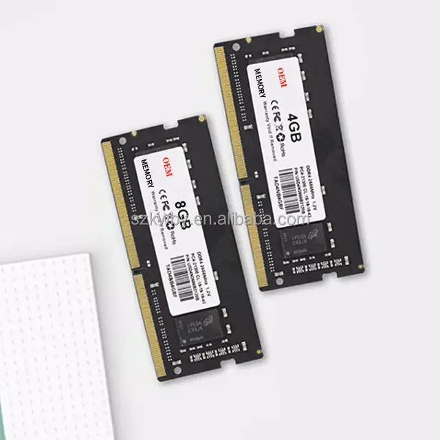 Custom Memoria Ram Chip DDR4 SODIMM Laptop Memory 2666MHz CL19 Single 4GB 8GB 16GB 32GB PC4-21328