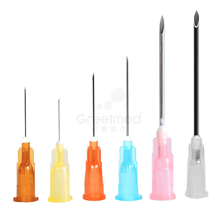 China Manufacturer Stainless Steel Sterile Medical Disposable Hypodermic Injection Syringe Needle