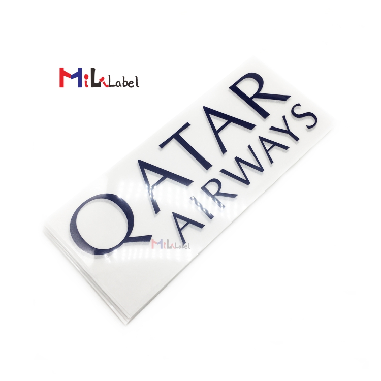 Wholesale custom transfer printing labels heat transfer logo printed Washing care label clothing tags clothing label for garment