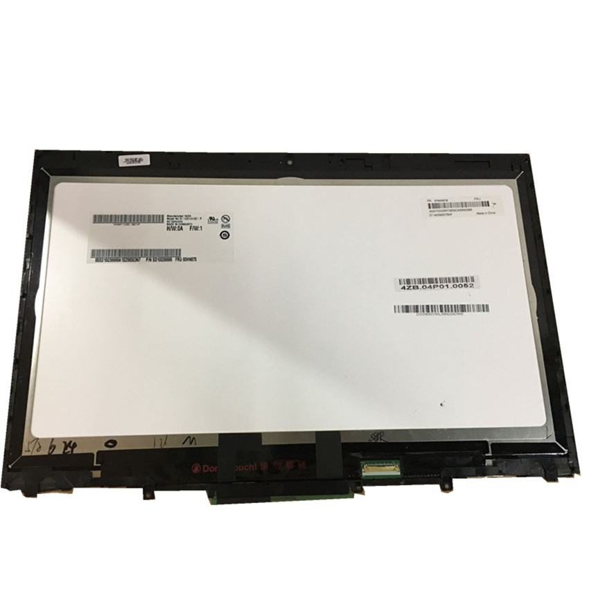 14 ''ЖК-панель Замена для Lenovo ThinkPad X1 Йога 1st Gen 20FQ 20FR 2016 год сенсорный экран дигитайзер с рамкой FHD 1920x1080