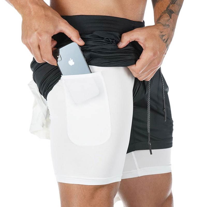 Summer New Men'S Clothing Sports Shorts Drawstring Large Size Multi Pocket Quick Drying Breathable Camouflage Shorts