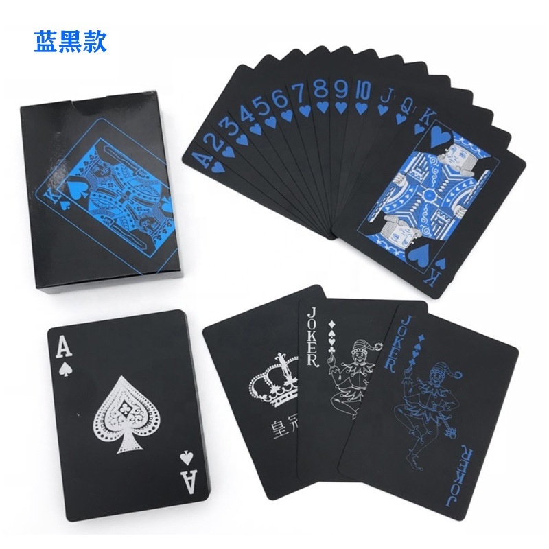 1pc Waterproof Plastic Poker Playing Cards Table Games Halloween/Thanksgiving Day/Christmas Gift playing cards plastic