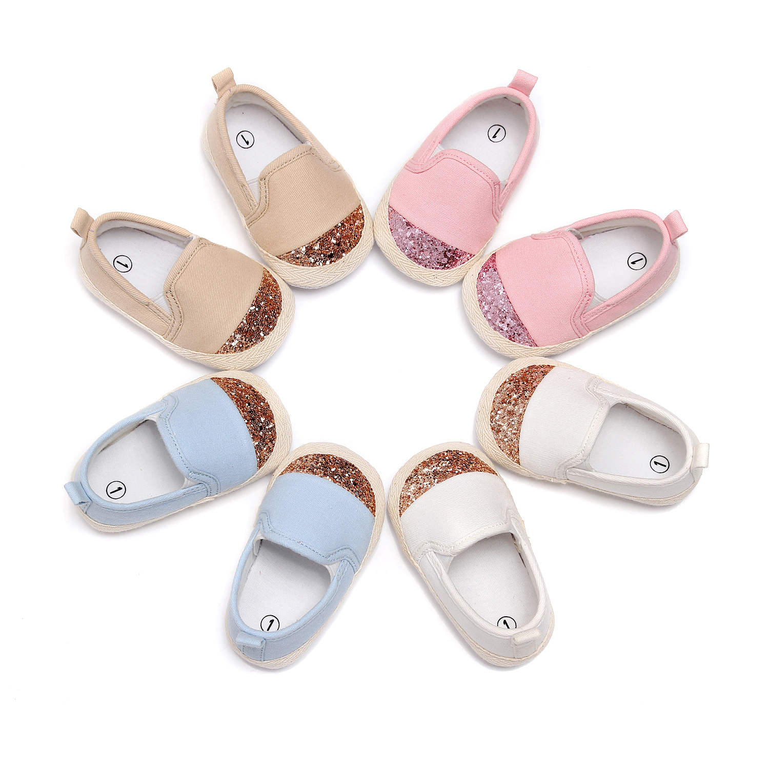 Baby Shoes Boy Comfortable Soft Sole Fashion Classical Canvas Toddler Walking Shoes