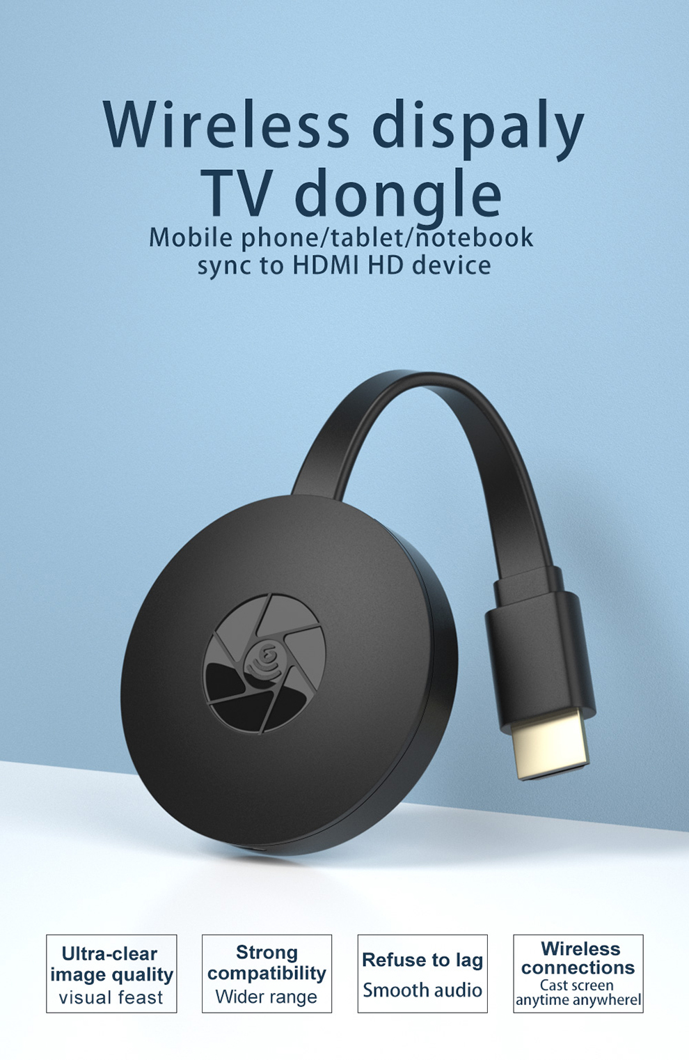 Mirascreen G2A WiFi дисплей Miracast TV Dongle приемник Mirascreen Wifi Dongle