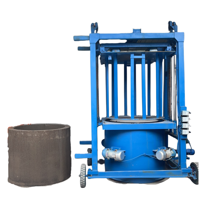 Multi functional cement culvert pipe machine for water conservancy engineering construction well ring forming machine