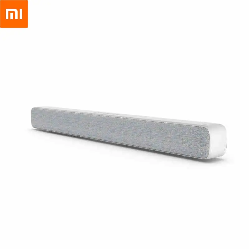 Оригинальная ТВ-звуковая панель Xiaomi Mi, ТВ стереоколонка с 8 звуковыми единицами для домашнего телевидения, звуковая панель Mi, белый/черный