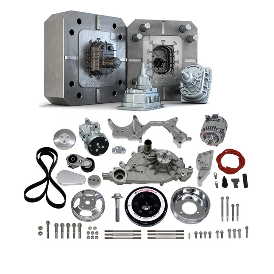 Custom Parts Maker Plastic Injection Molding Rubber Silicon Mold Die Casting Molded Parts