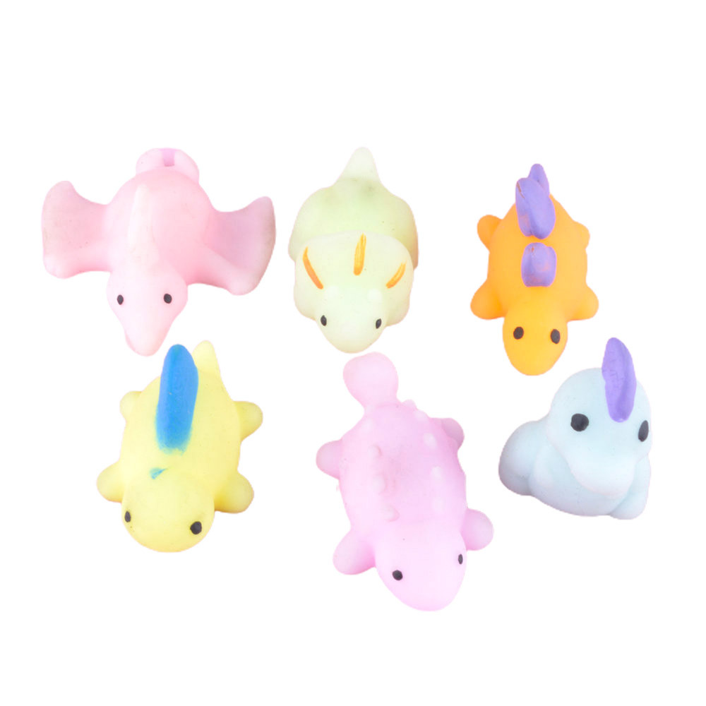 Factory Wholesale hot sale cute Stress Relief Mini Cute Kawaii TPR Soft Animals Squishy Fidget Toys, squishy dinosaur toy