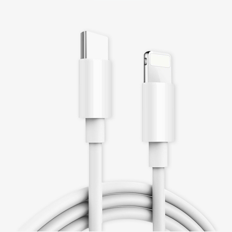 Usb-кабель для зарядки, Легкий кабель, usb-кабель типа C для Iphone 12, Ipad, Ipod, Apple