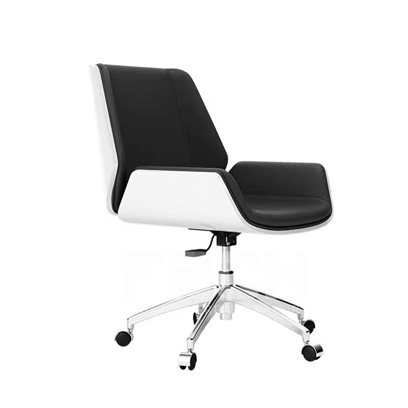 Синтетическая кожа клиент короткий задний ergonom мебель для дома офисный стул с офисным столом посетителей