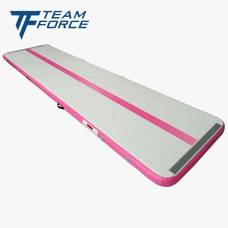 3m 4m 5m 6m 8m 10m 12m 15m Fitness Inflatable Gym Mat Gymnastics Tumbling Mat Air Track For Professional Training