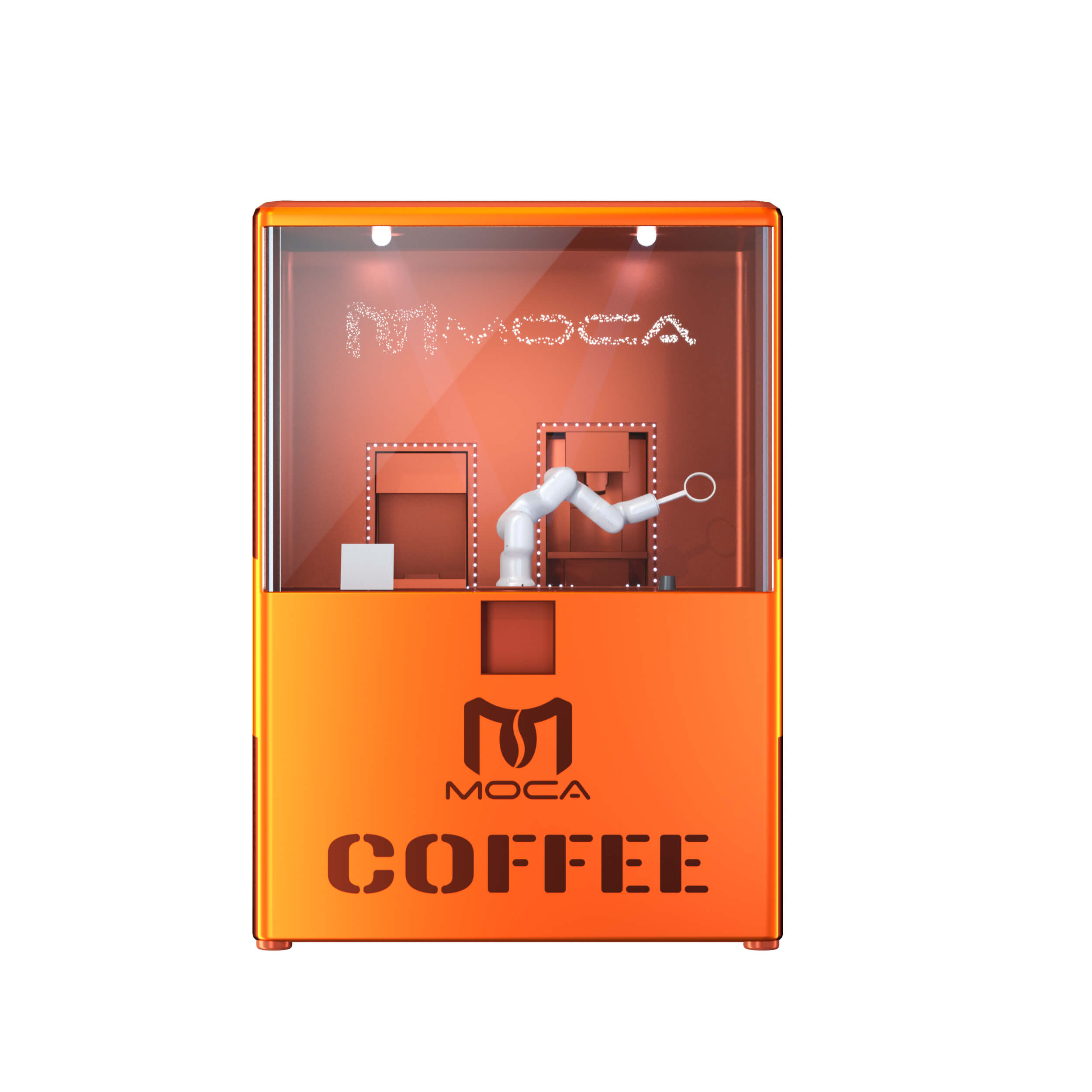 Robot Arm Vending Machine Maker Kioskcoffee Barista Coffee Kiosks For Sale