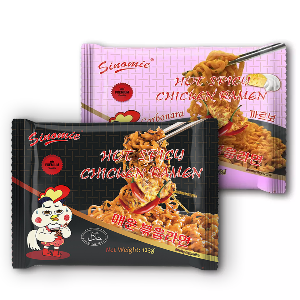 Производитель, оптовая продажа, в Корейском стиле, супер-2X, пряный вкус, Корейская жареная лапша быстрого приготовления, рамен