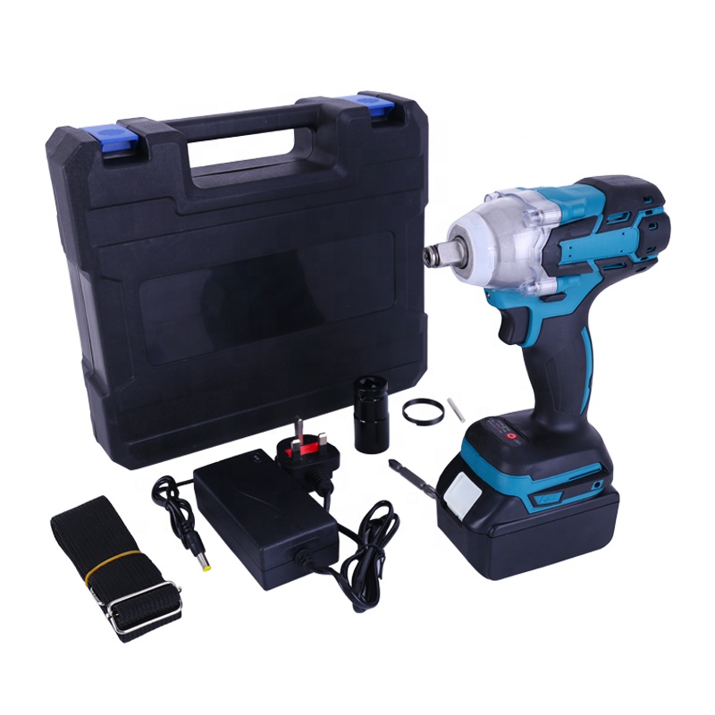 Для Makita 18V батарей мощный Быстрая зарядка с бесщеточным двигателем, бренд Li-Ion Электрический ударный гайковерт ключ, дюймовый стандарт