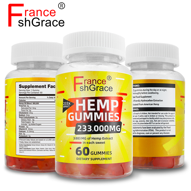 Private Brand Health Melatonin CBD Gummies Supplement