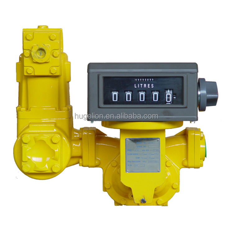 M-50 digital positive displacement flowmeter LPG gas flow meter mechanical crude oil PD flow meter