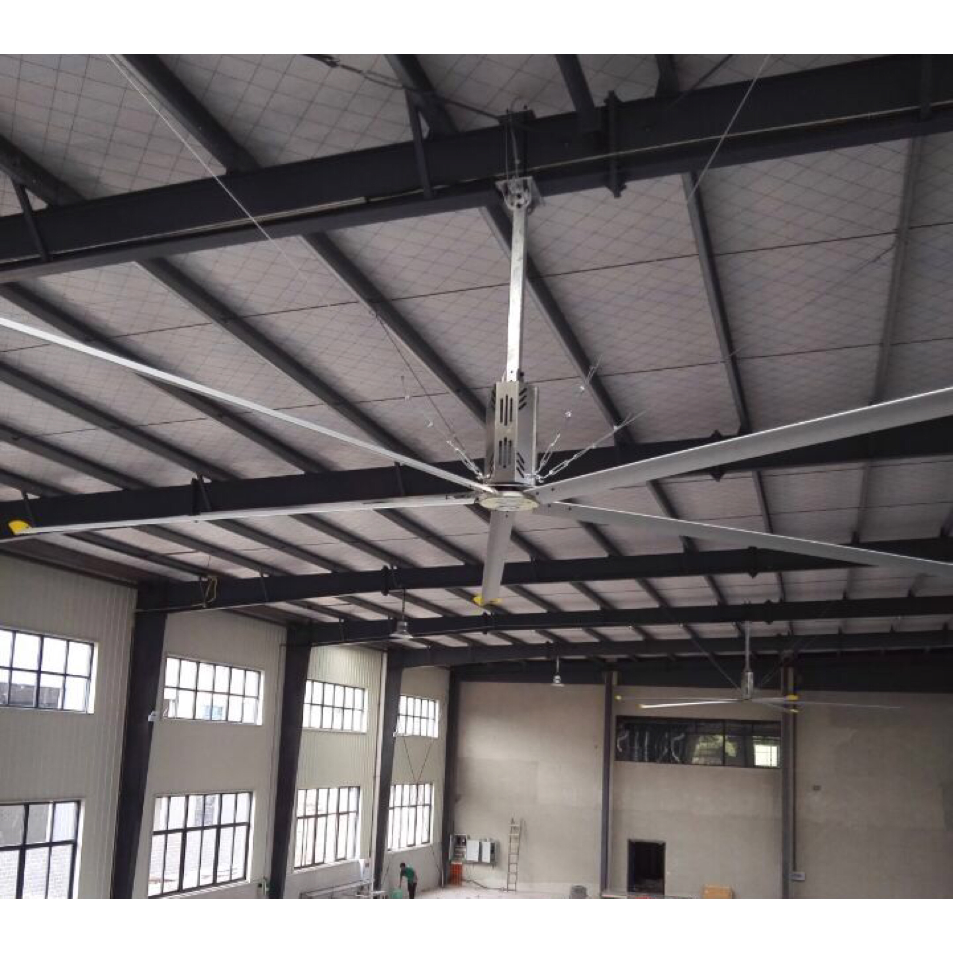 China hvls industrial fan with 5 blades for factory and warehouse