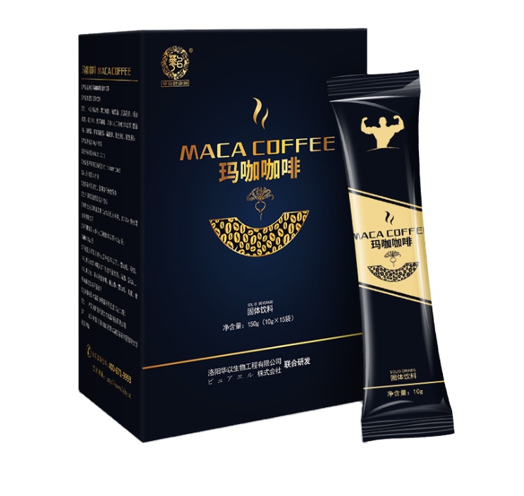 OEM ODM Maca Coffee Male Energy men X-power coffee for Instant black coffee